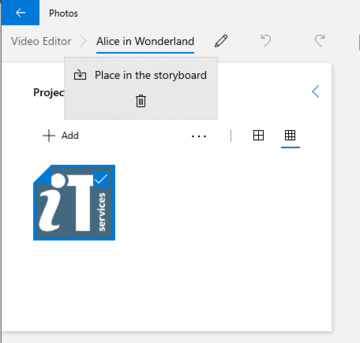 screenshot stream select image for storyboard